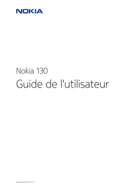 Guide De L'utilisateur