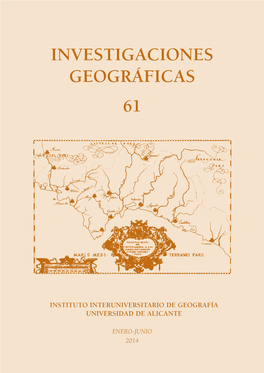 Investigaciones Geográficas 61