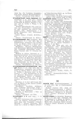 Cand. Jur. 1897; Sagførerfuldmægtig I Kbhvn.; Assistent I Justitsministeriet 1902; Kst