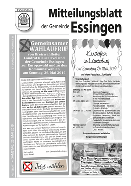 Mitteilungsblatt