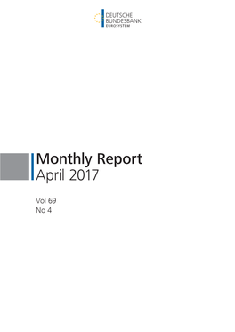 Monthly Report April 2017