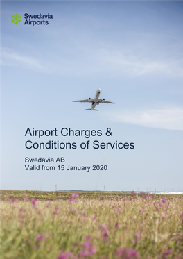 Airport Charges & Conditions of Services