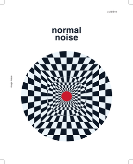 Normal Noise Magic Issue 2 Normalnoise Volume 4 Issue 2 // S19