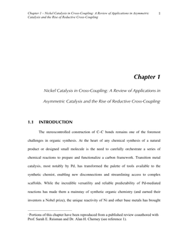 Development of Ni-Catalyzed Asymmetric Reductive Cross