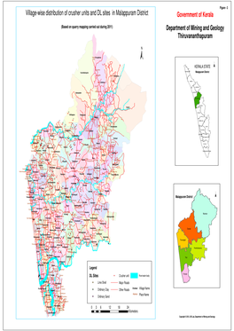 Village-Wise Distribution of Crusher Units and DL Sites in Malappuram