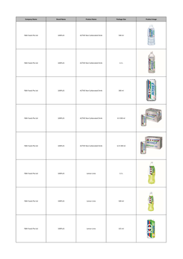 School Beverage List June 2021 (As of May 2021) Latest.Xlsx