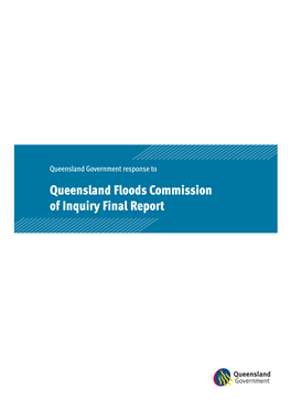 Queensland Floods Commission of Inquiry Final Report