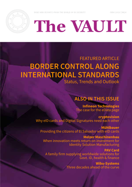 VAULT #24 Border Control Along International Standards