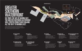 Greater Southern Waterfront Map