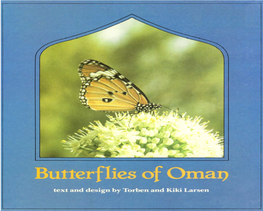 Butterflies of Oman