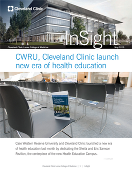 CWRU, Cleveland Clinic Launch New Era of Health Education