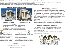 Parthenon Athens, Greece U.S. Supreme Court Washington, DC