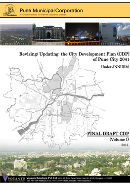 Revised City Development Plan for Pune - 2041, Maharashtra, Under Jnnurm