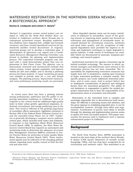 Proceedings of the CALIFORNIA RIPARIAN SYSTEMS CONFERENCE September 22-24, 1988 Davis, California Protection, Management, and Re