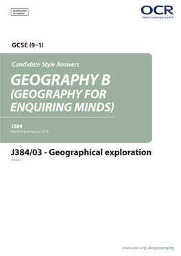 Geographical Exploration Version 1