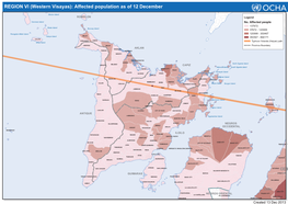 (Western Visayas): Affected Population As of 12 December