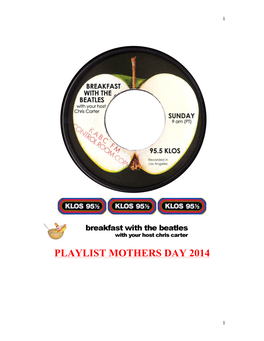 KLOS Mothers Day 2014
