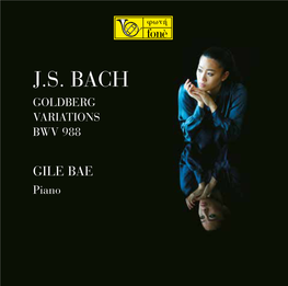J.S. Bach Goldberg Variations Bwv 988