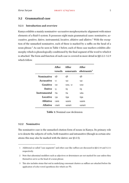 A Grammar of Kamya Draft 17/03/2021 2