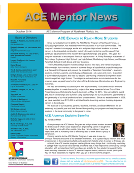 View Our October 2014 Newsletter