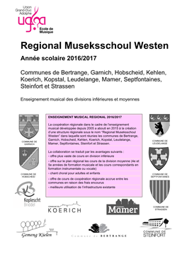 Regional Museksschoul Westen