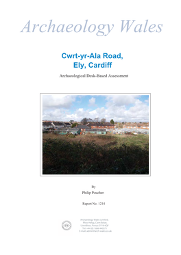 Cwrt-Yr-Ala Road, Ely, Cardiff