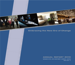 ANNUAL REPORT 2010 About Miramar