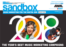 The Year's Best Music Marketing Campaigns