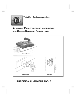 PRECISION ALIGNMENT TOOLS Measuring Instruments & Tools