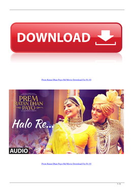 Prem Ratan Dhan Payo Hd Movie Download for Pc 05