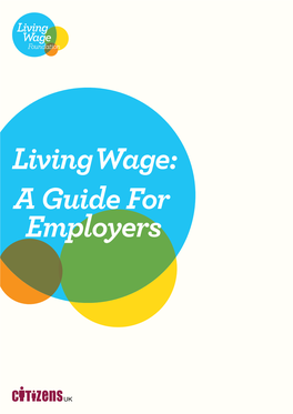 A Guide for Employers