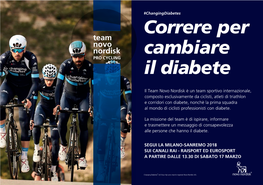 Correre Per Cambiare Il Diabete