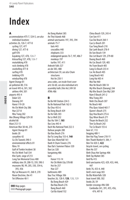 540 INDEX a Accommodation 475-7, 524-5, See Also Individual Locations