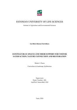 Estonian University of Life Sciences