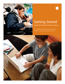 Getting Started Apple Technology for Diverse Learners