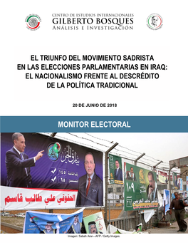 El Triunfo Del Movimiento Sadrista En Las Elecciones Parlamentarias En Iraq