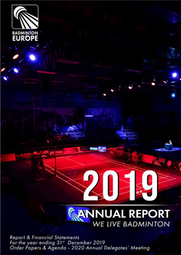 BEC ANNUAL REPORT 2019 2020 Annual Delegates' Meeting