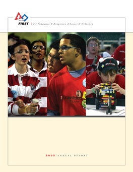 2005 FIRST Annual Report
