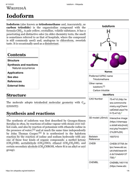 Iodoform - Wikipedia