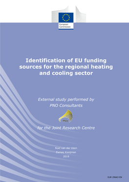 Study on Long Term Projections of Large-Scale Heating and Cooling in the EU