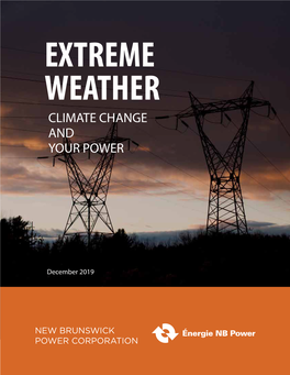 Extreme Weather Climate Change and Your Power