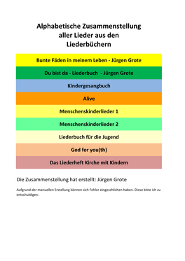 Synopse Liederb\374Cher.Xlsx