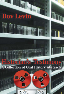 Levin-2013-Historianstestimony.Pdf