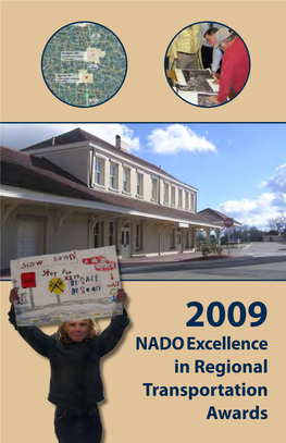 In Regional Transportation Awards Cover Photos: Front Cover, Top to Bottom: the Tanglefoot Trail Map Shows the 44-Mile Length of the Rail Trail Corridor