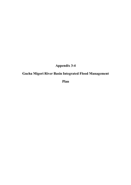 Appendix 3-4 Gucha Migori River Basin Integrated Flood