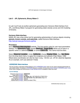 JPL Ephemeris, Binary Maker 3