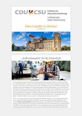 Fürs Ländle in Berlin! 29