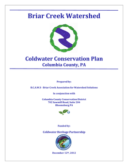 Briar Creek Watershed