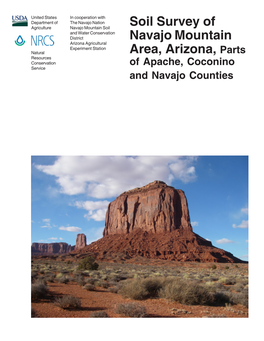 Soil Survey of Navajo Mountain Area, Arizona, Parts of Apache, Coconino and Navajo Counties