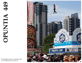 The Stampede Midway Was Jammed Solid, So Nik Wallenda Took a Short Cut